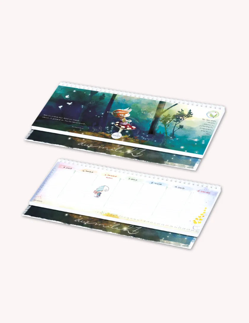 Planner Settimanale 2027 Disegnata
