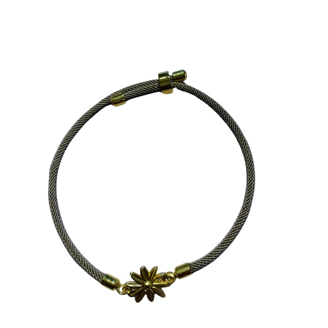 BRACCIALE IN CORDA FIORE