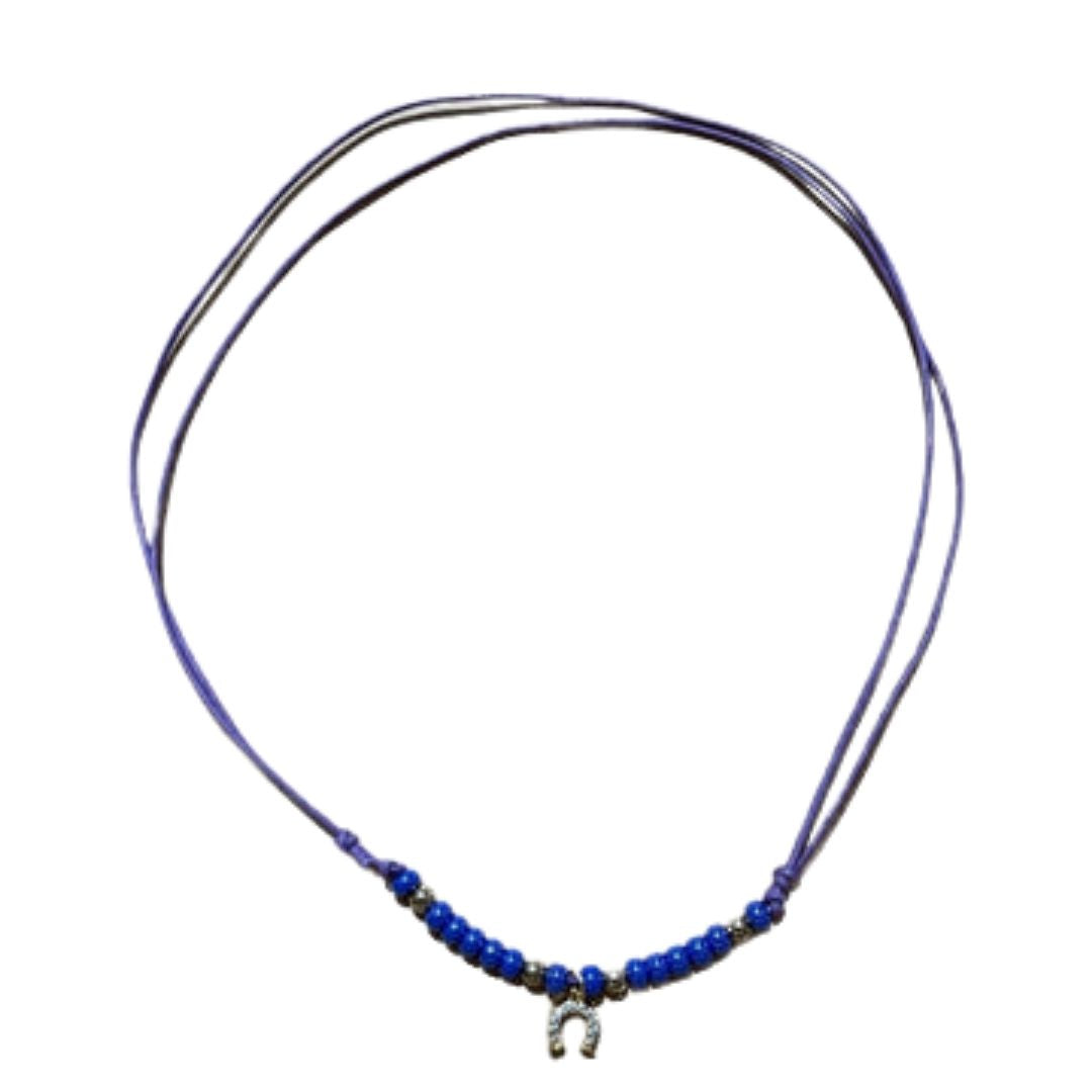 COLLANA CORDA FERRO DI CAVALLO