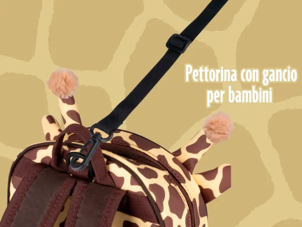 ZAINO ASILO GIRAFFA