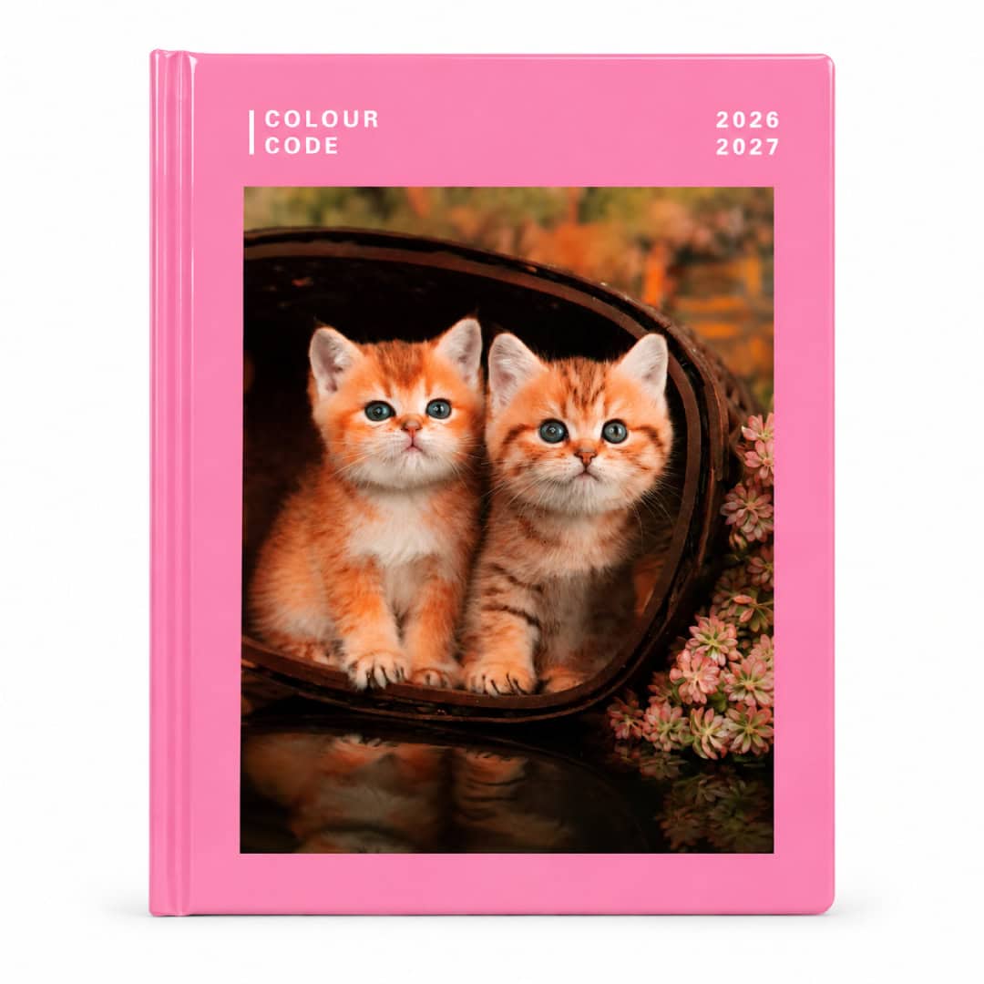Diario Scuola Colour Code 2026/27 Seven con cuccioli