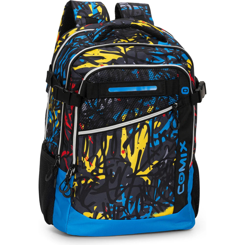 ZAINO ORGANIZZATO WBS NERO/BLU