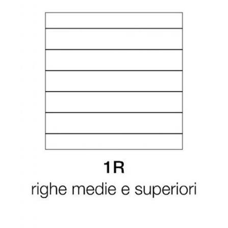 Set 5 quaderni MAXI SPECIAL tintaUNITA - 1 RIGO - dalla 4^ elementare