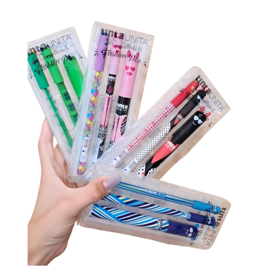 set 2 penne cancellabili + refill tintaUNITA