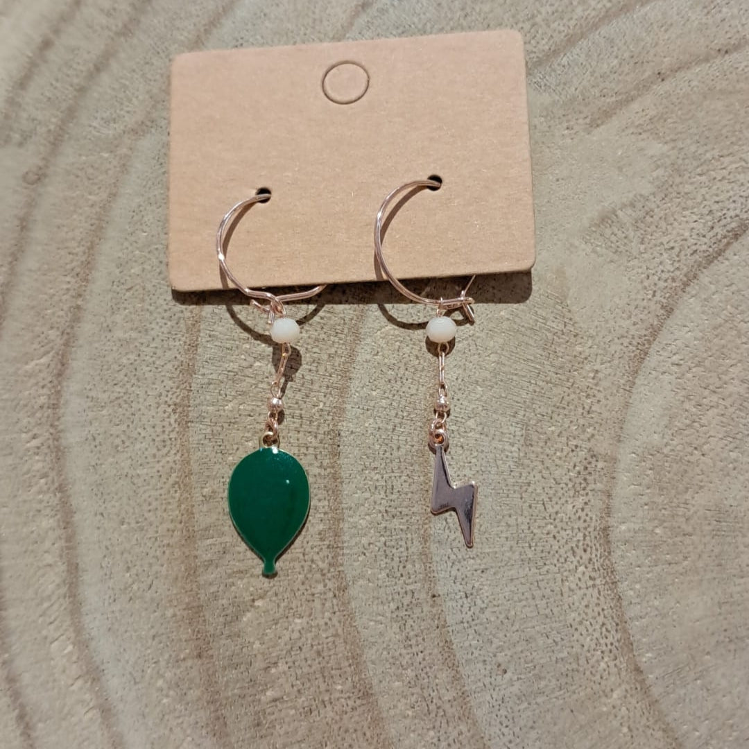 ORECCHINI PALLONCINO & FULMINE