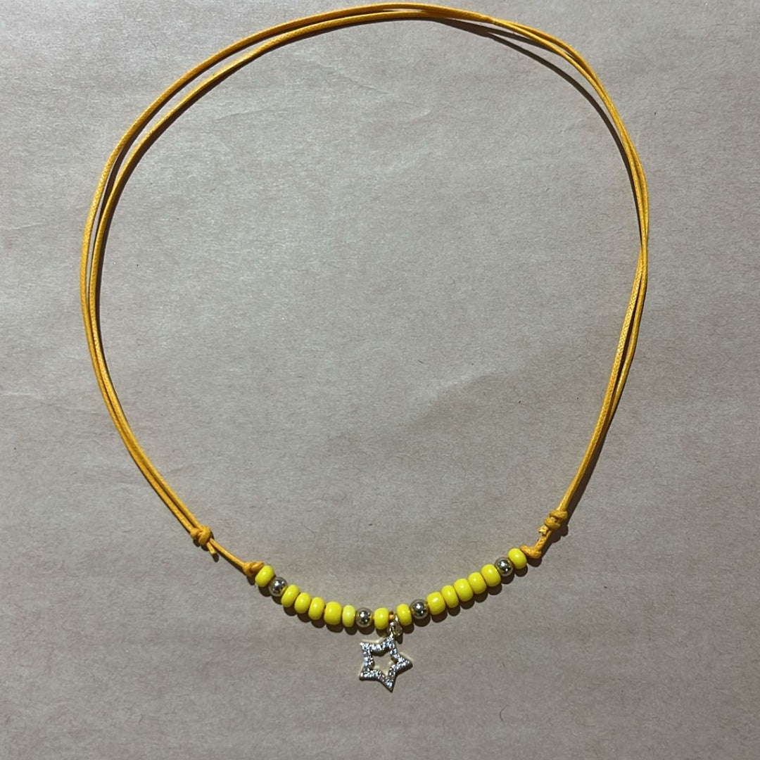 COLLANA CORDA STELLA