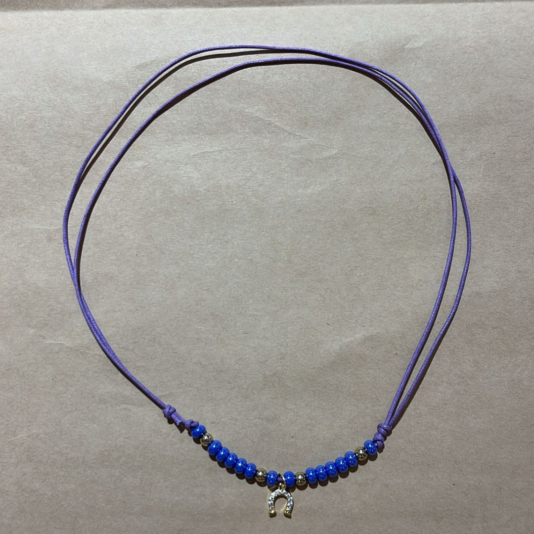 COLLANA CORDA FERRO DI CAVALLO