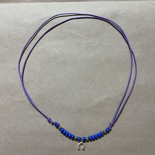 COLLANA CORDA FERRO DI CAVALLO