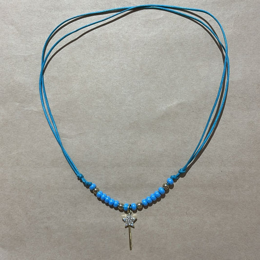 COLLANA CORDA BACCHETTA MAGICA