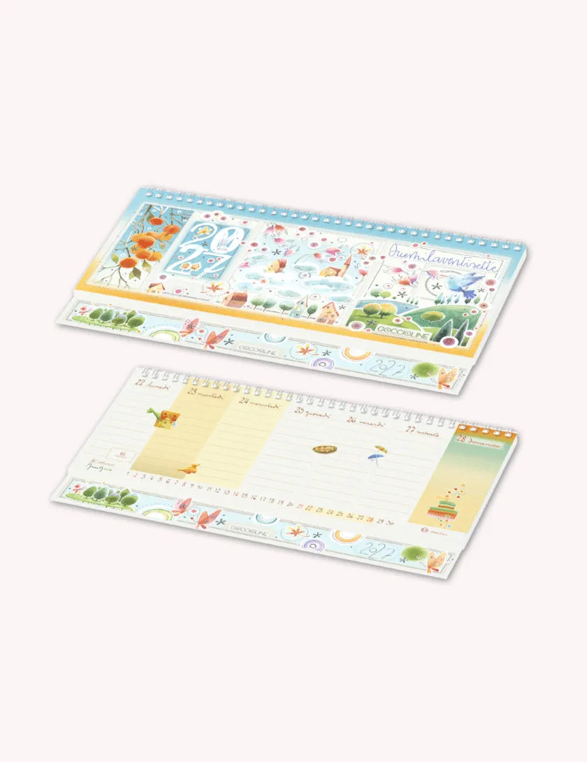 Planner Settimanale 2027 Goccioline