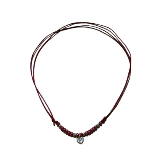 COLLANA CORDA CUORE
