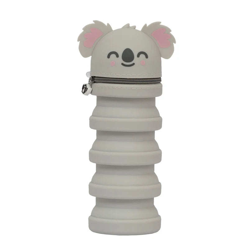 Set con 6 penne cancellabili Bo-Bo originali + astuccio in silicone a forma di koala.