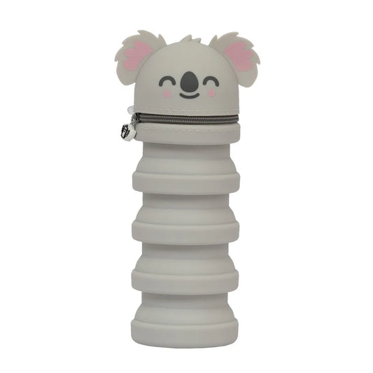 Set con 6 penne cancellabili Bo-Bo originali + astuccio in silicone a forma di koala.