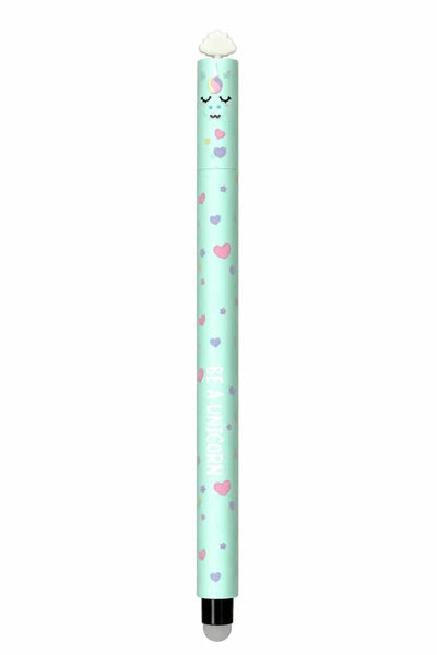 Penna Gel Cancellabile Queen Be A Unicorn