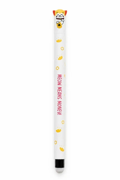 Penna Gel Cancellabile Queen Gatto