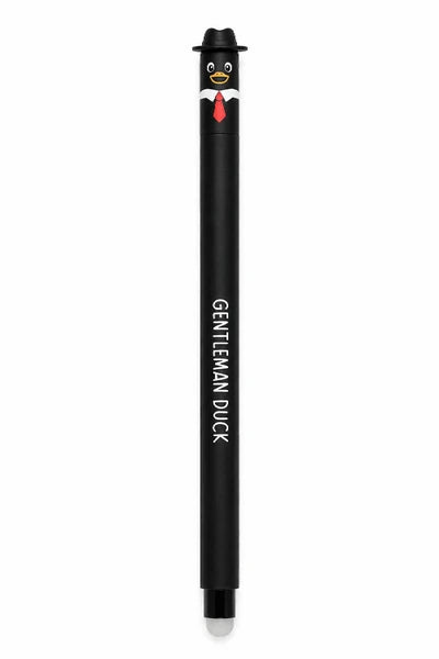 Penna Gel Cancellabile Queen Gentleman Duck