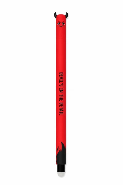 Penna Gel Cancellabile Queen Devil