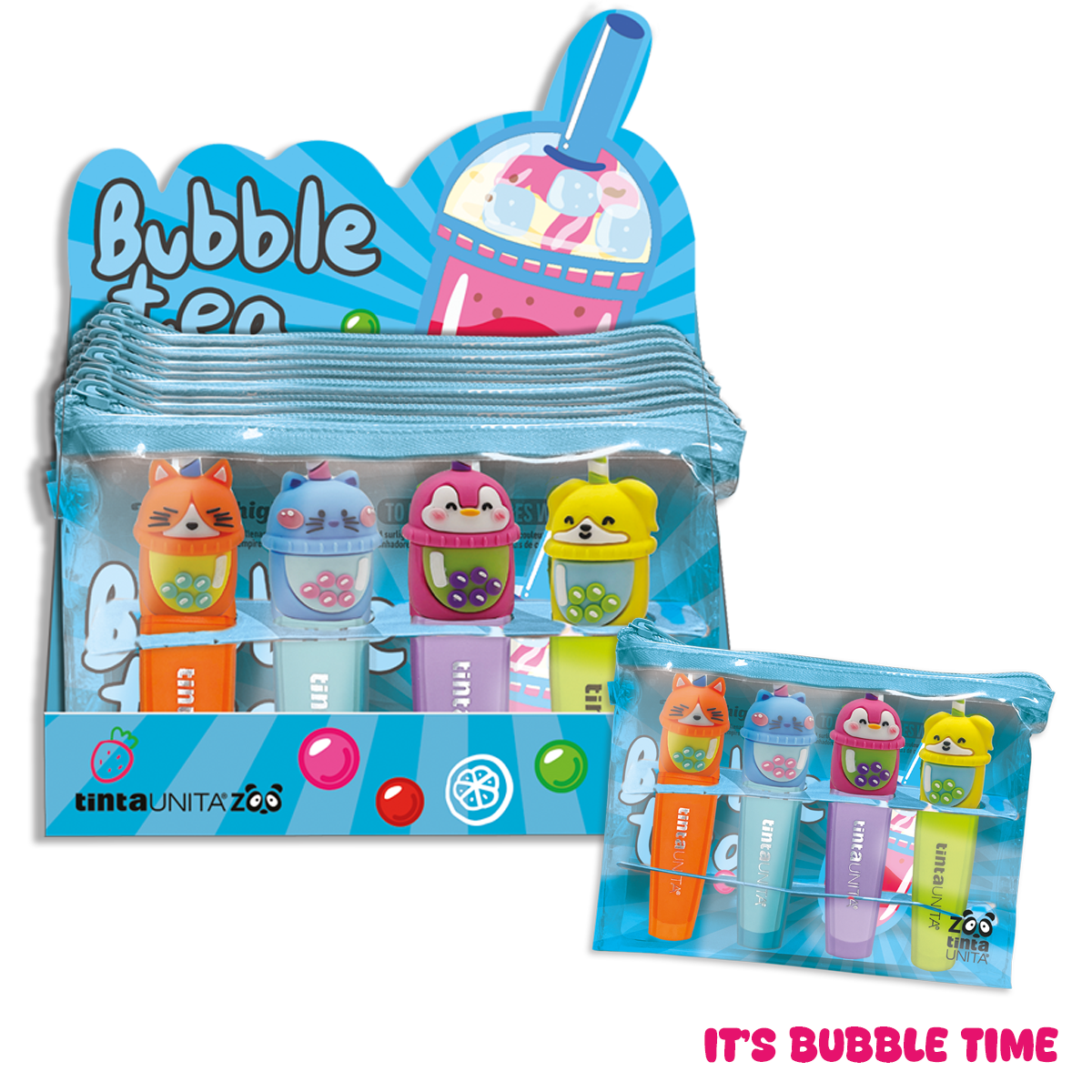 Set Evidenziatori Bubble tea