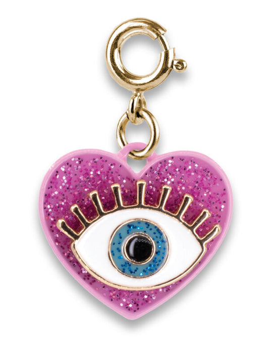 CHARM CUORE CON OCCHIO