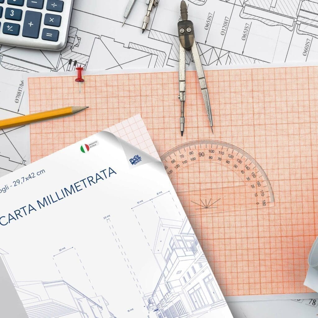 Blocchi Carta Millimetrata