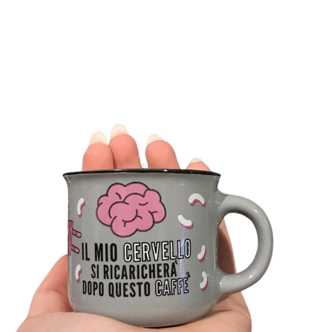 Il mio cervello si ricaricherà dopo questo caffè