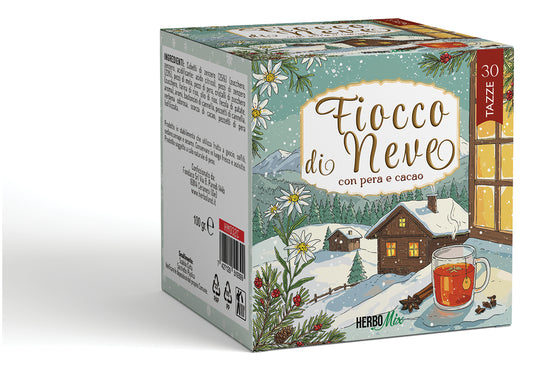 Herboland - Cubotto tisana Fiocco di neve 100gr