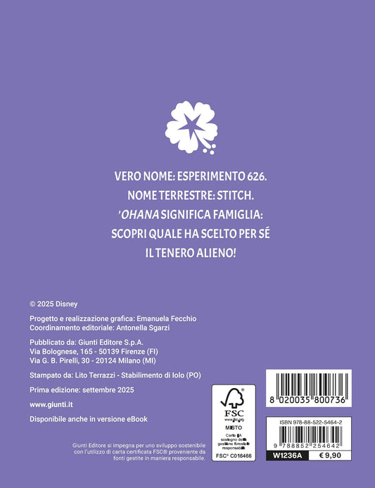 STITCH 626: AVVENTURE NELK BLU SPECIAL