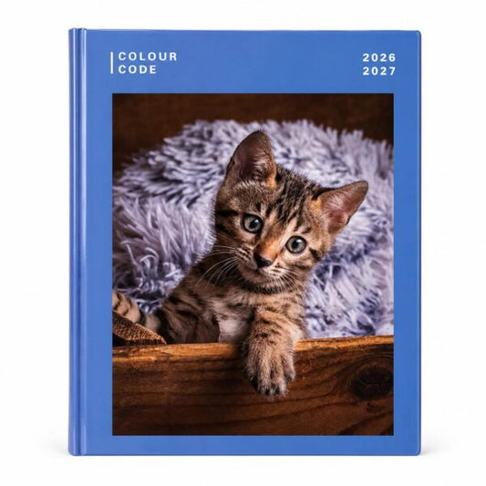 Diario Scuola Colour Code 2026/27 Seven con cuccioli