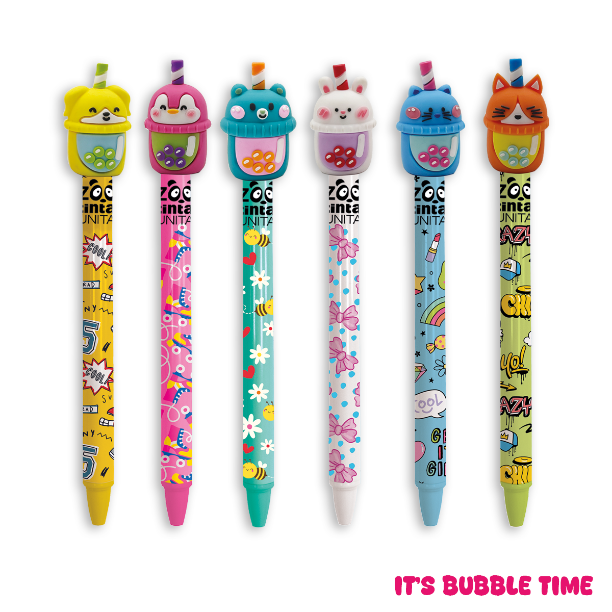 Penna Cancellabile Bubble tea