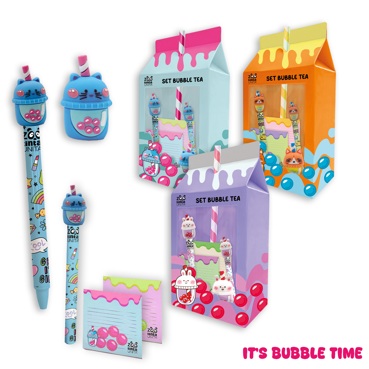 Set Stationery Bubble tea