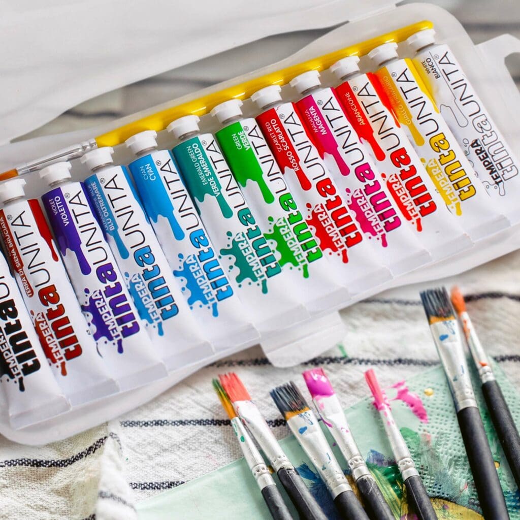 Tempera 12ml Scatola