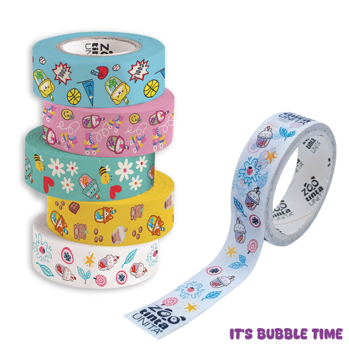 Washi Tape Bubble tea