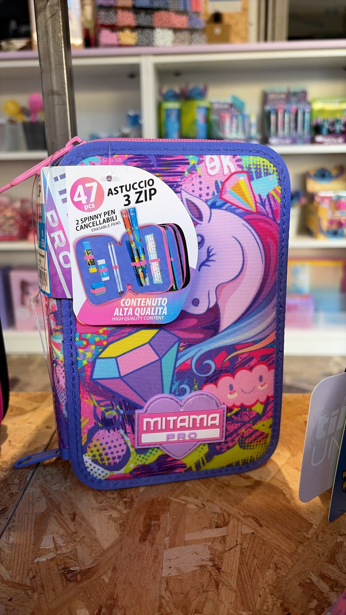 Astuccio 3 zip GIRL MITAMA