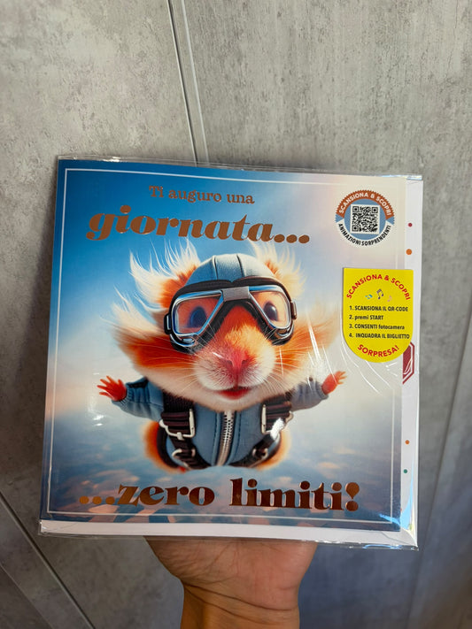 Ti auguro una giornata.. zero limiti!