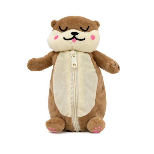Astuccio in peluche - Lazy Lontra