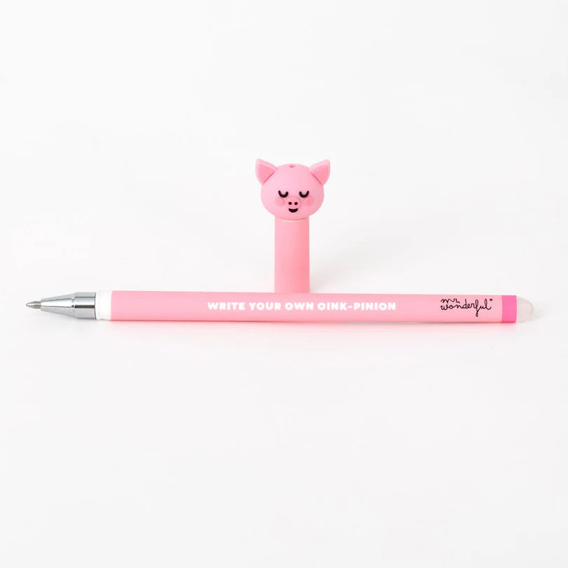 Penna cancellabile Bo-Bo Maialino