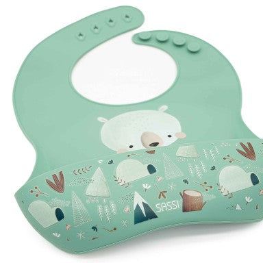 Munchy l'Orso Bavaglino in silicone Sassi