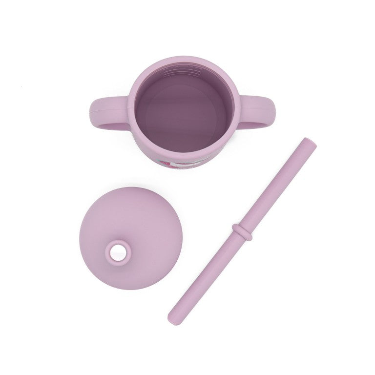 Sparkly l'Unicorno Bicchiere con cannuccia in silicone Sassi