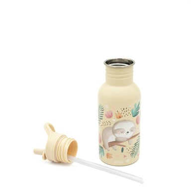 Gnawy il Bradipo Borraccia in acciaio inox 500ml Sassi