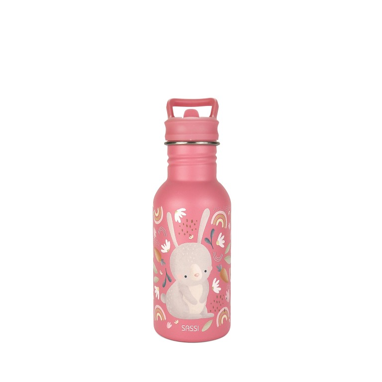 Fluffy la Coniglietta Borraccia in acciaio inox 500ml Sassi