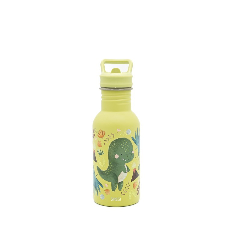 Cracky il Dinosauro Borraccia in acciaio inox 500ml Sassi