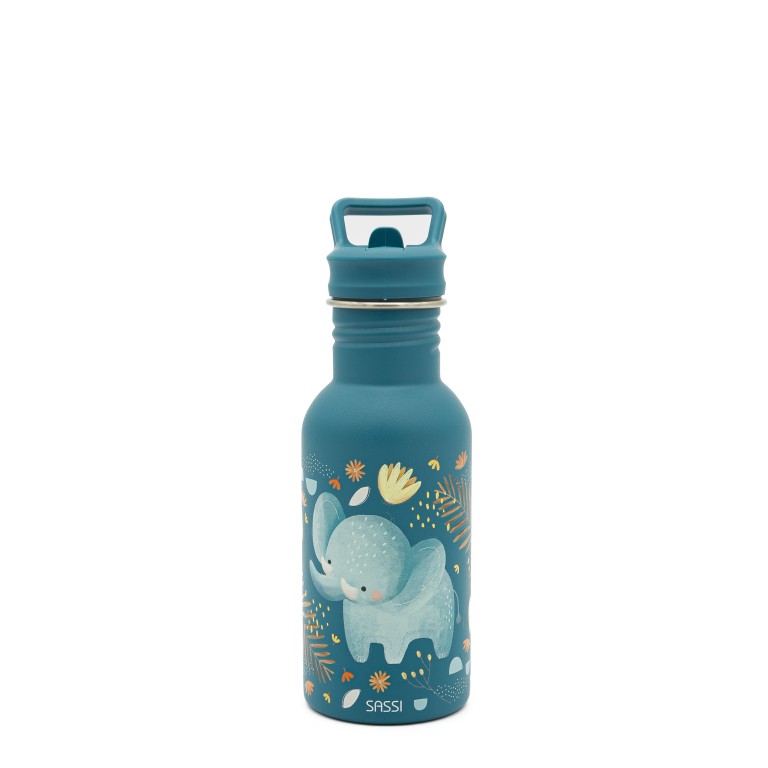 Chewy l'Elefante Borraccia in acciaio inox 500ml Sassi