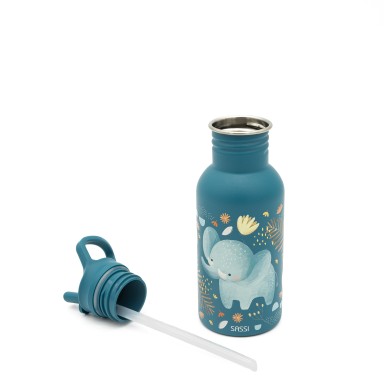Chewy l'Elefante Borraccia in acciaio inox 500ml Sassi
