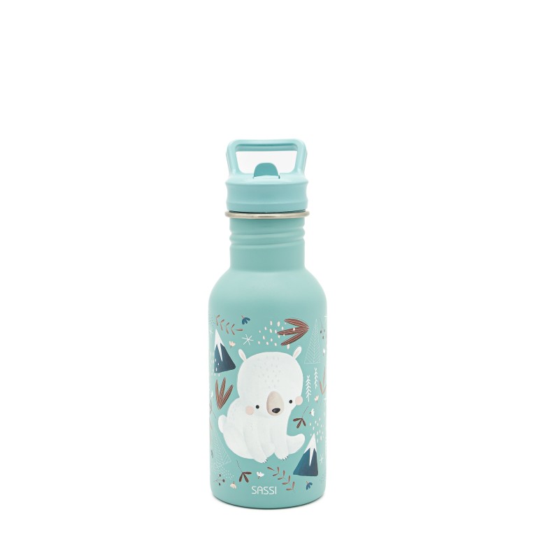 Munchy l'Orso Borraccia in acciaio inox 500ml Sassi