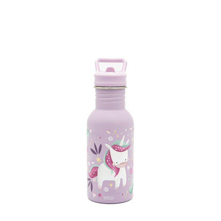 Sparkly l'Unicorno Borraccia in acciaio inox 500ml Sassi