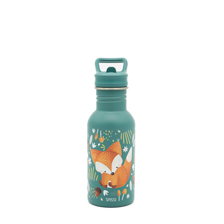 Crunchy la Volpe Borraccia in acciaio inox 500ml Sassi