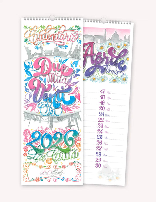 CALENDARIO DA PARETE 2026