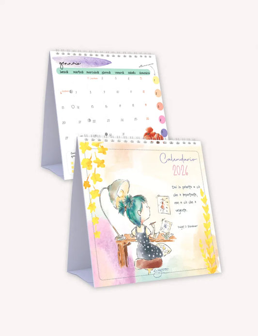 CALENDARIO DA TAVOLO 2026