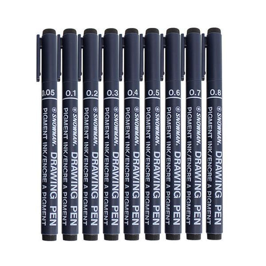 Snowman Drawing Pen Rapidograph