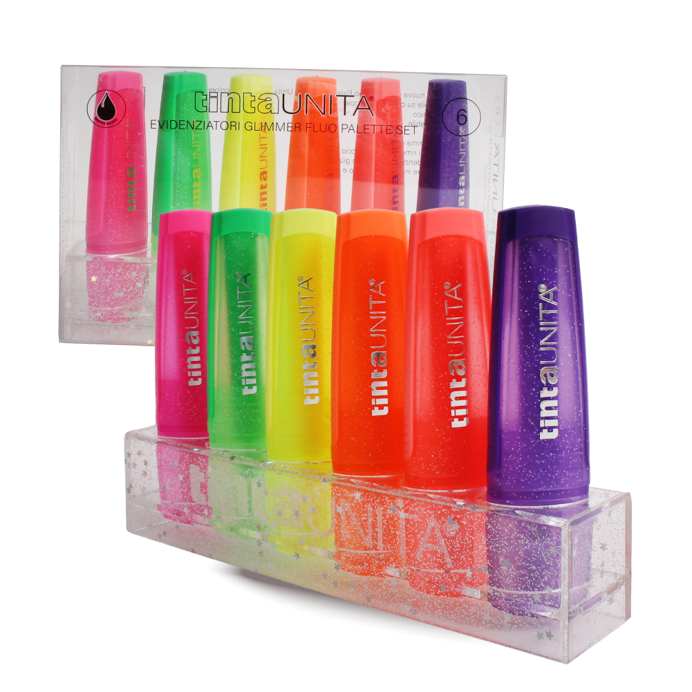 PALETTE 6 EVIDENZIATORI GLIMMER